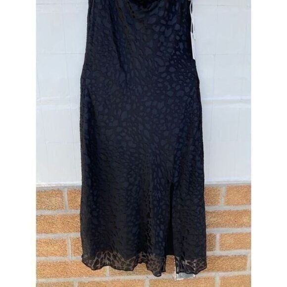 Good American Cowl Asymmetrical Dress 3/ large - Picture 5 of 12